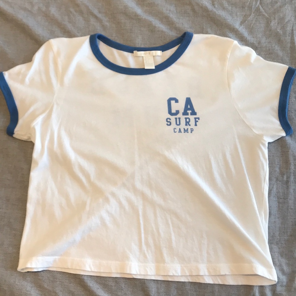 Cali “BEACH BUM” crop-top